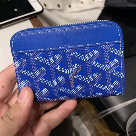 goyard customization online|goyard wallet zipper.